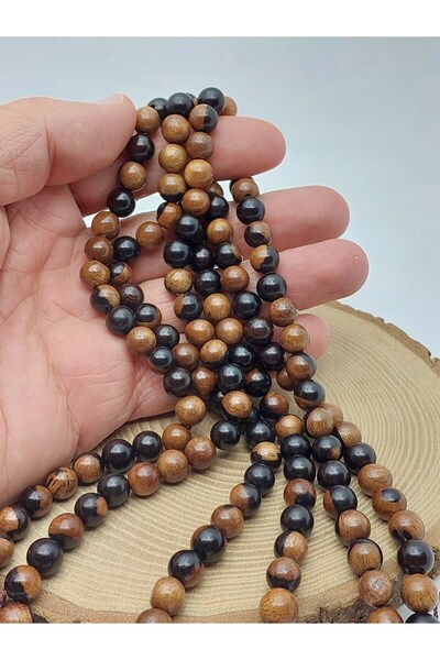 Yasamtohumu خيط خشب الأبنوس 8 ملم (56540)