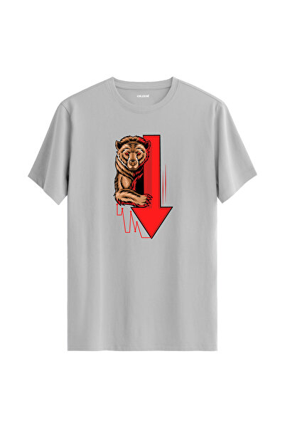 Colermi تي شيرت للجنسين بتصميم دب ورسومات سهم