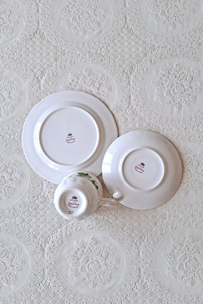 QUEEN ANNE Bone China B570 Double Coffee 3 Pieces 150 ml