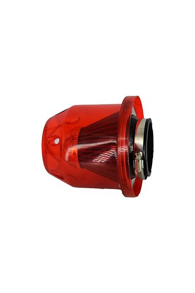 Lumi LUXURY Universal tuning air filter with red housing