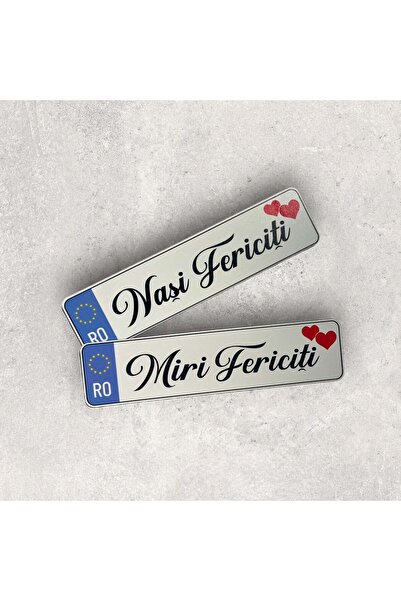 Bride Mansion Plăcuțe de înmatriculare auto LOVE RIDE