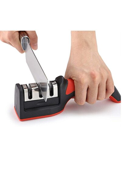 Generic 3 in 1 Knife Sharpener with 3 Stages, Handheld Knife Sharpener Helps ...