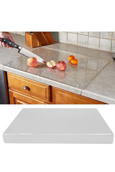 Generic Acrylic Cutting Board with Counter Lip, Clear Cutting Board for Count...