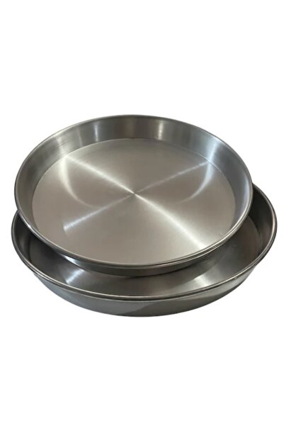 mobilreyon Alüminyum Fırın Tepsisi 2'li Set , 40 - 42 cm , Börek Baklava Tava...