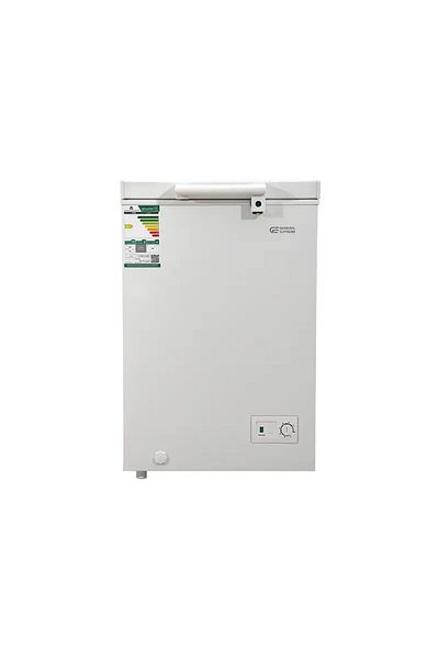 General Supreme Chest Freezer (3.5 ft, 100L), White, GSHF121H