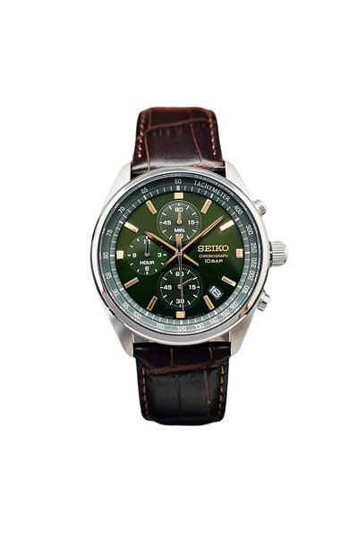 Seiko ساعة سيكو كرونوغراف كوارتز رجالية - SSB385