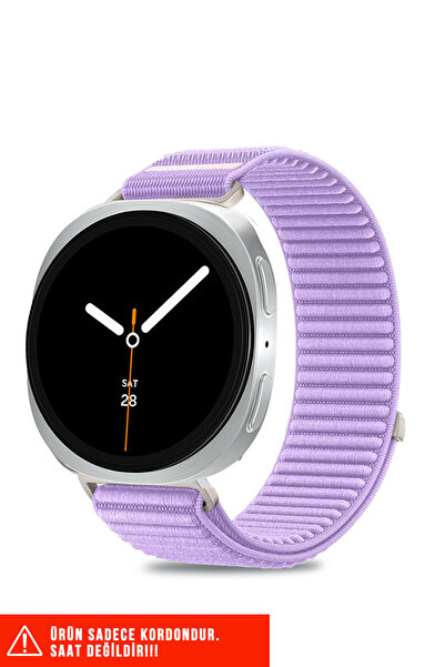 Nezih Case Samsung Galaxy Watch 8 40mm / 44mm / 46mm Classic Uyumlu Hasır Örg...