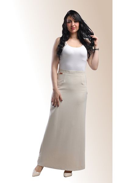 SUGA Tala's summer maxi jeans skirt