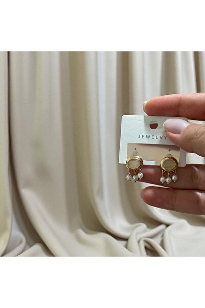 Sena İNCİ DETAYLI SALLANTILI KÜPE