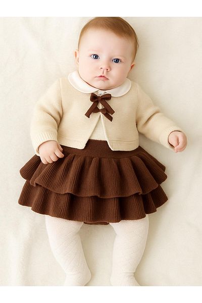 Lovelybird Tricot Suit with Links Skirt
