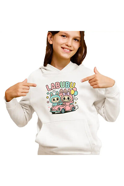 OEM Hanorac Copii Fete Labubu Car Trip