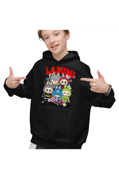 OEM Hanorac Copii Baieti Labubu Supereroi