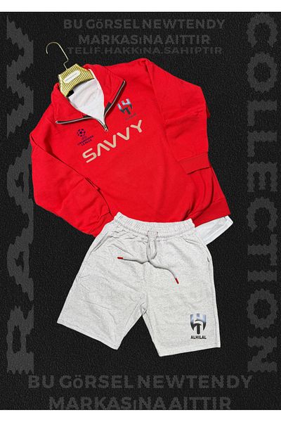 Minikelya Unisex Sports Set Inspired by Al Hilal |   Sports Set for Both Sexes Inspired by the Crescent – Limited Edition