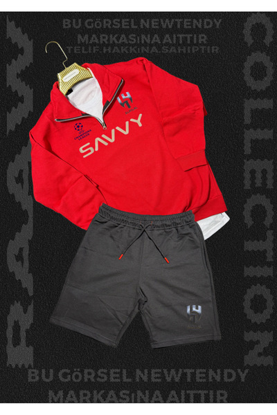 Minikelya Unisex Sports Set Inspired by Al Hilal |   Sports Set for Both Sexes Inspired by the Crescent – Limited Edition