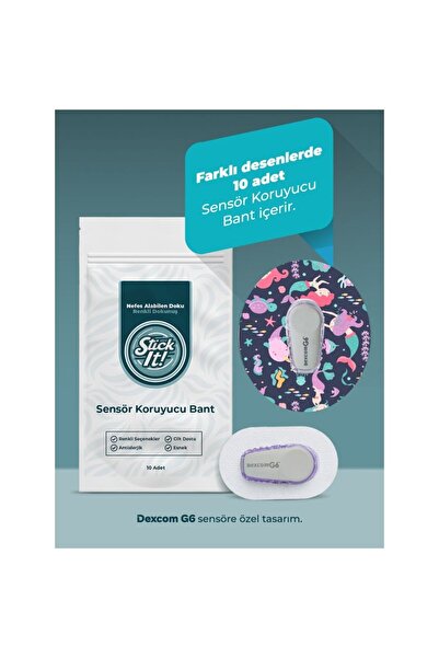 StickIT Dexcom G6 Sensör Koruyucu Bant – Sevimli
