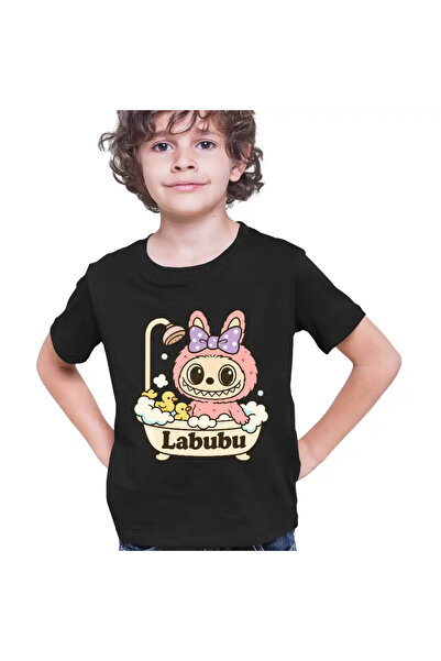 OEM Tricou Copii Baieti Labubu Bathroom