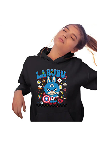 OEM Women's Labubu Captain America Hoodie