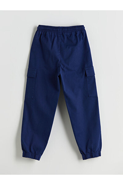 LC Waikiki Boys' Cargo Jogger Pants with Elastic Waist