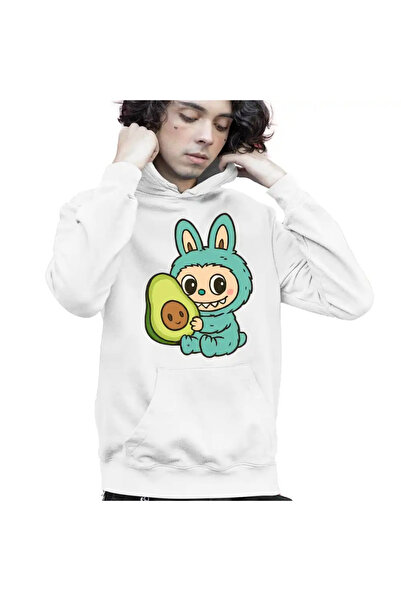 OEM Hanorac Copii Baieti Labubu Avocado