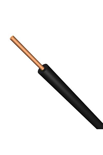 Genel Markalar 1,5 Mm Nya Kablo - Siyah - Tam Bakır - 10 Metre