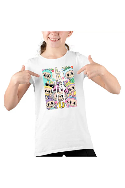 OEM Tricou Copii Fete Labubu Cool Party