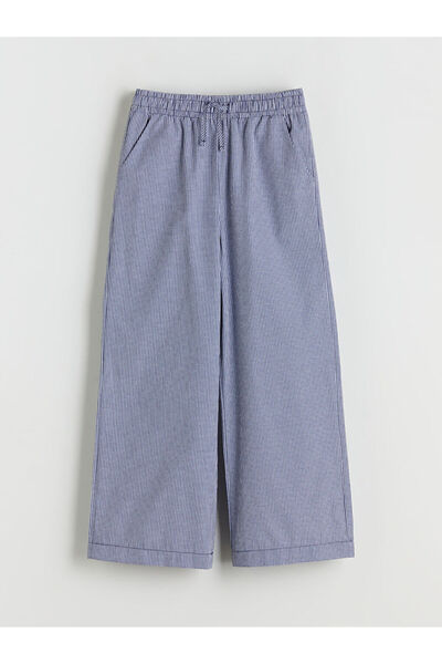 LC Waikiki Sparkling Choices from Shining Store |   Plaid Girls' Pants with Elastic Waist
