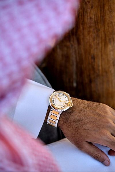 CASWATCH Men's Watch in Gold and Silver
