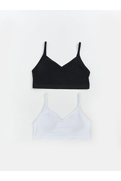 LC Waikiki White Girl's Bustier 2-Piece Set