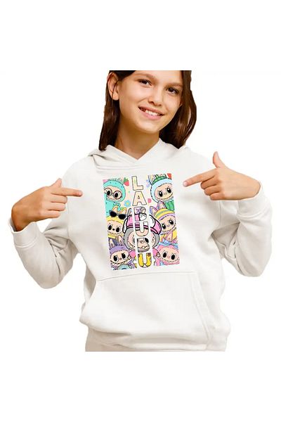 OEM Labubu Cool Party Kids Girls Sweatshirt
