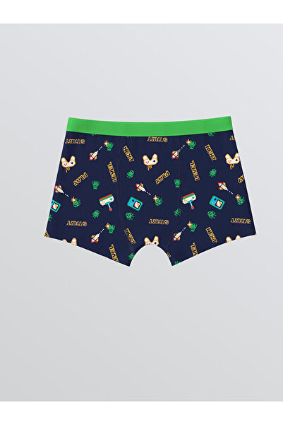LC Waikiki Patterned Boy's Boxer 3-Piece