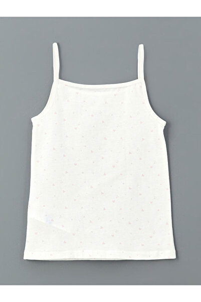 LC Waikiki Create Your Style with Uzg Store |   Square Neck Girl's Undershirt 2-Pack