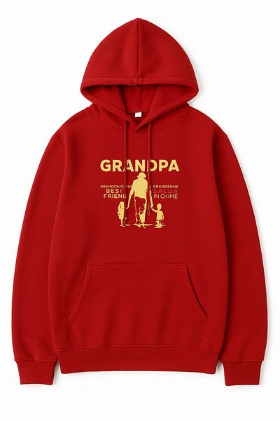 CLASSY.MODA “Trend Oversize Hooded Sweatshirt - Comfortable 3 Thread Fabric, Colorful Printed Unisex”