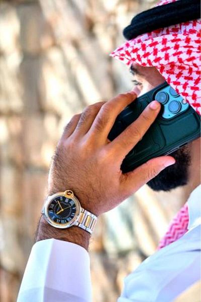 CASWATCH Men's Watch in Gold and Silver Colors