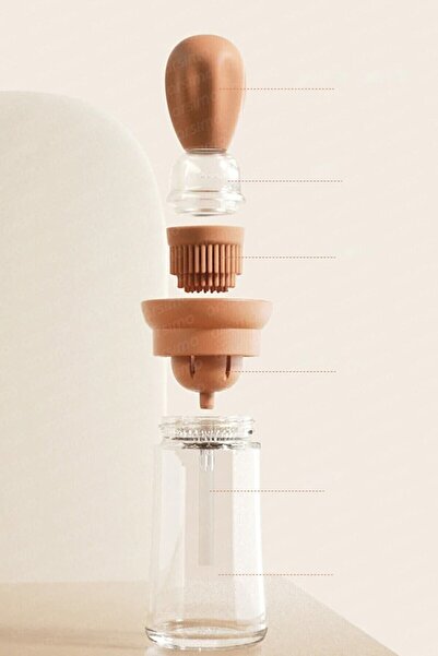 İB GLOBAL Brush Oil Pot with Silicone Chamber