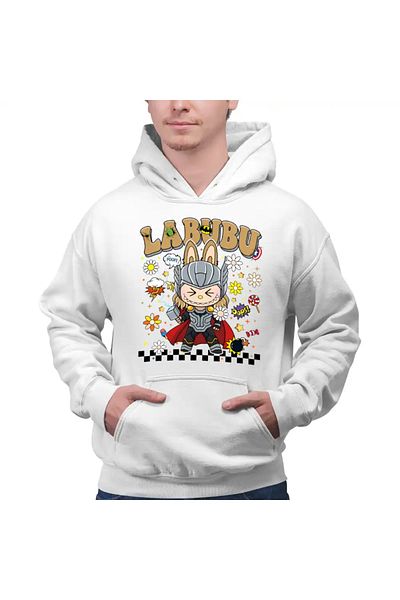 OEM Men's Hoodie Labubu Thor Ragnarok