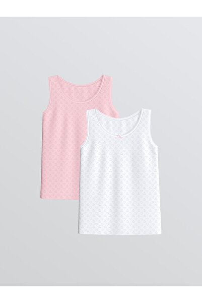 LC Waikiki Quality Pieces from Çelebi Store Heart Embroidered Girls' Undershi...