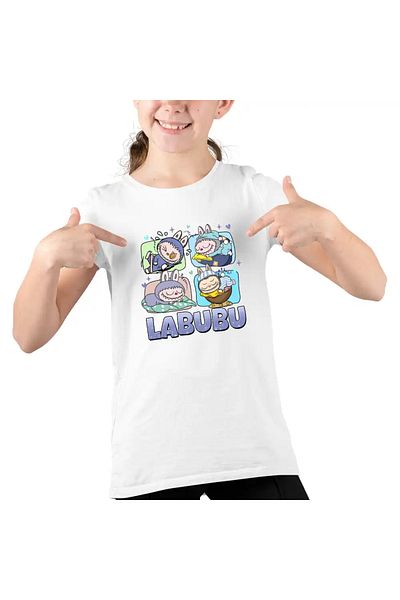 OEM Labubu Cute Baby Girls' T-Shirt
