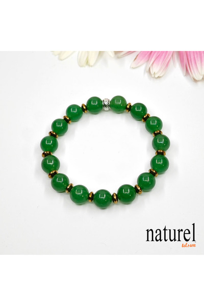 Naturel Tılsım Aventurine 10mm Natural Stone Bracelet