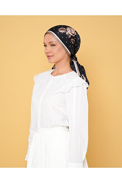 LEİLA SCARF Imported Twil Silk Shawl