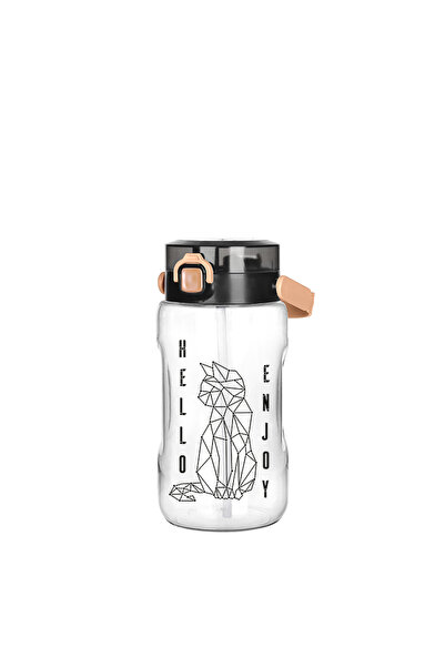 Evvano Transparent Water Bottle - 1500 ml - 50.7 oz - Watermode Bottle