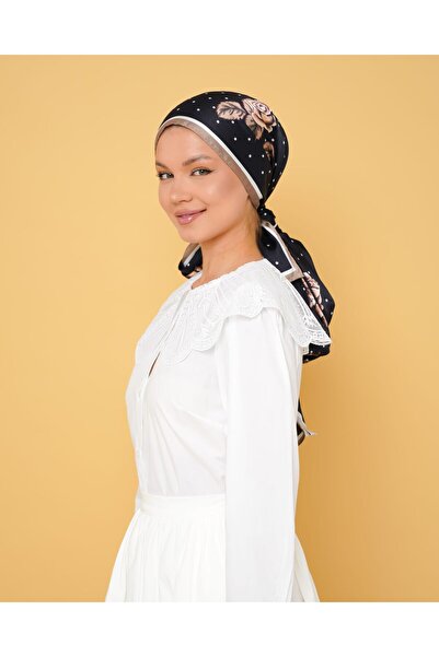 LEİLA SCARF Imported Twil Silk Shawl