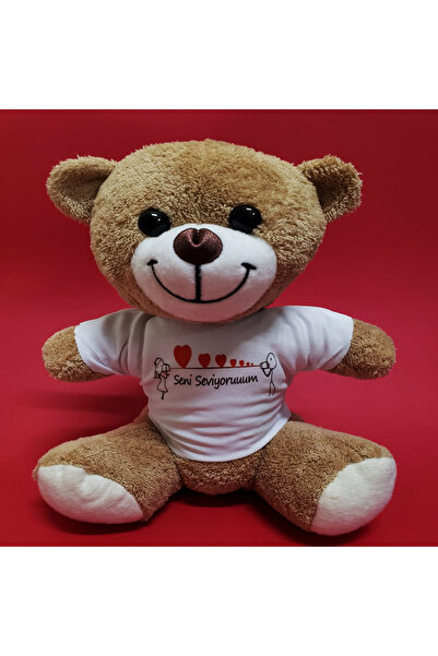 Skygo I Love You Themed Plush Teddy Bear