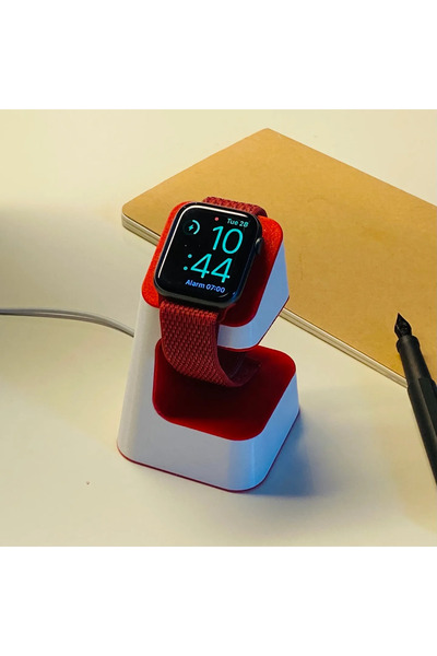 SORA DESIGN Apple Watch Şarj Standı – Dekoratif Masaüstü Akıllı Saat Tutucu v...
