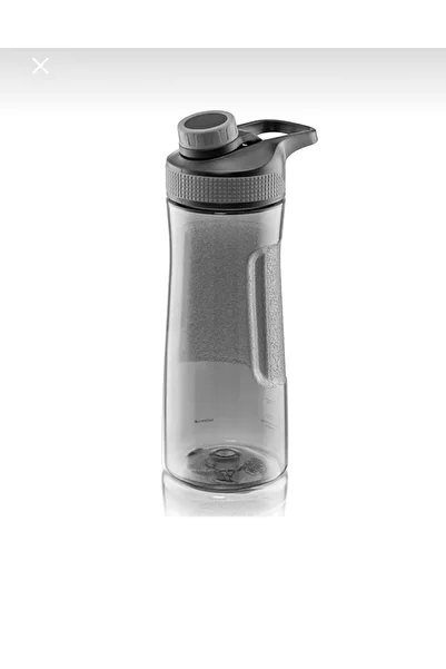 HOLLYHOME Water Bottle, Water Container with Strainer, Plastic Water Bottle, Water Bottle, 730 ml Anthracite