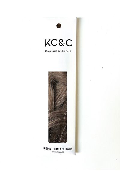 keep calm Dark Ash Brown #1 Hair Highlight Straight
