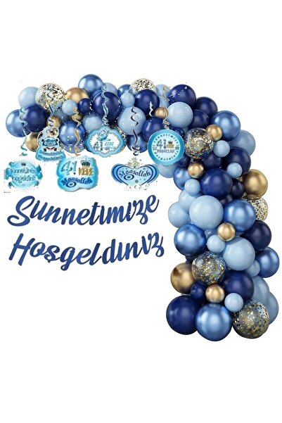 DÜVENCİ TİCARET SÜNNETİMİZE HOŞGELDİNİZ BALON SÜSLEME SETİ