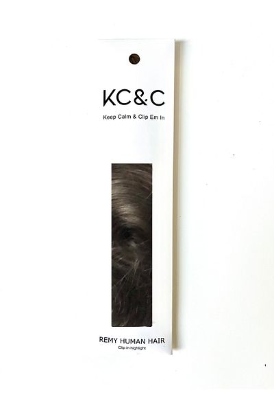 keep calm Dark Ash Brown #3 Hair Highlight Wavy
