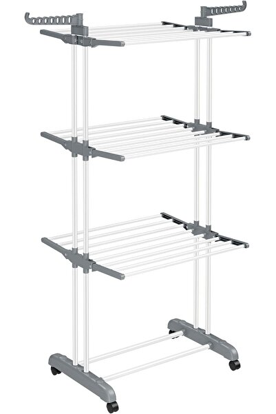 STOREMAX Sellbuyst Clothes Dryer, Stand Dryer 4 Levels, Winged Clothes Airer