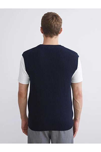 LC Waikiki Lcw Standard Mold V-Neck Men's Knitwear Sweater (W5)