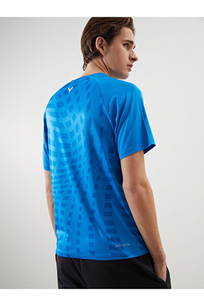 LC Waikiki Rmz Gi̇yi̇m Farkiyla Zero Roba Collar Men's Sports T-Shirt